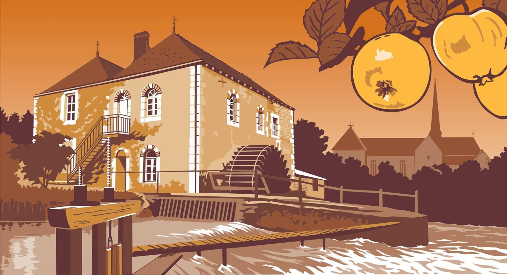 Photo du panneau : Moulin de Rotrou